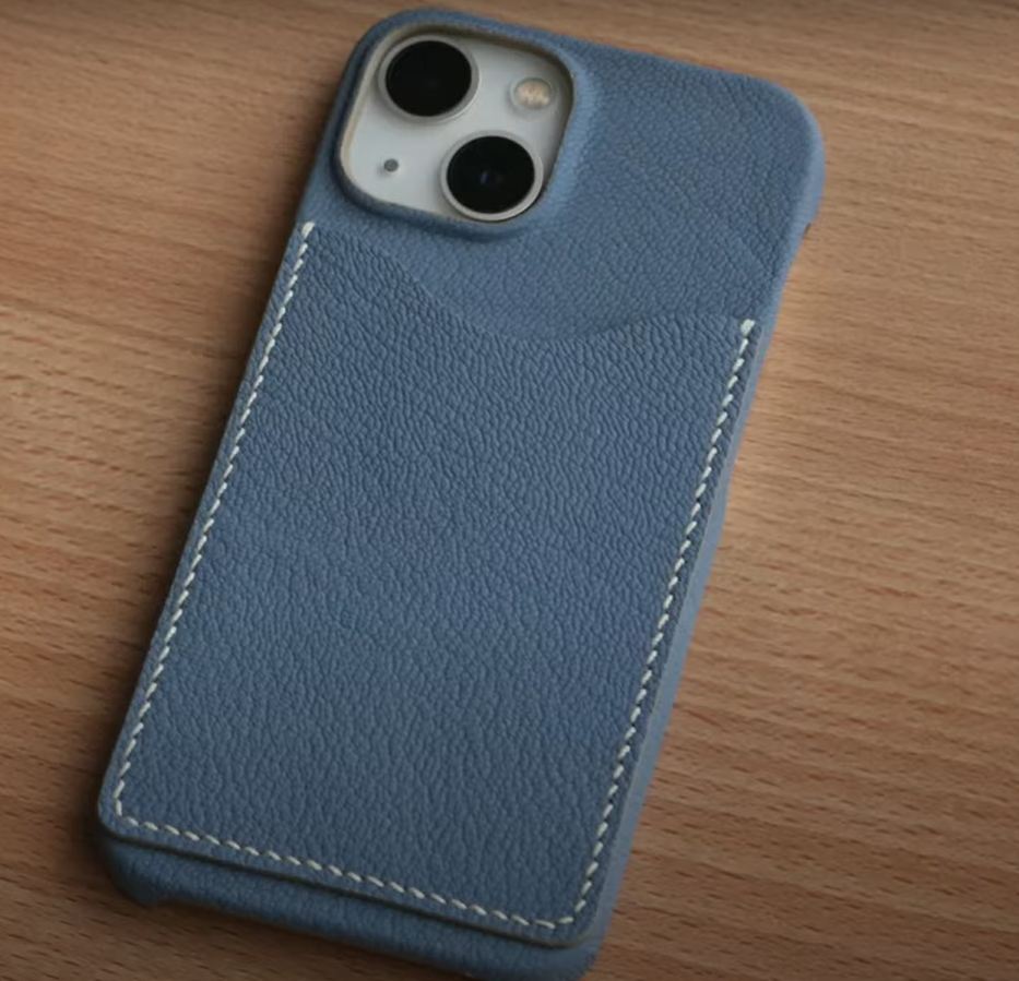 Выкройка кожаный чехол для iPhone 13 mini