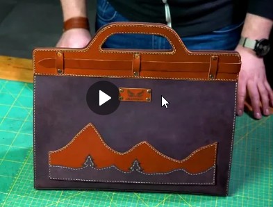 Выкройка сумки доктора из натуральной кожи