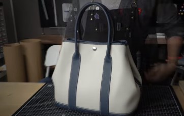 Рабочая выкройка кожаная женская сумочка