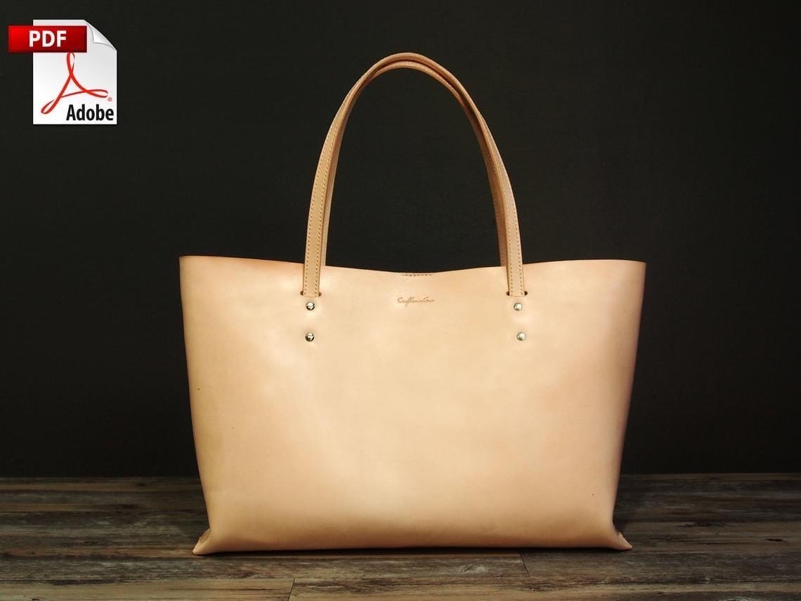 Выкройка кожаной сумки шоппера (EverydayTote Bag)