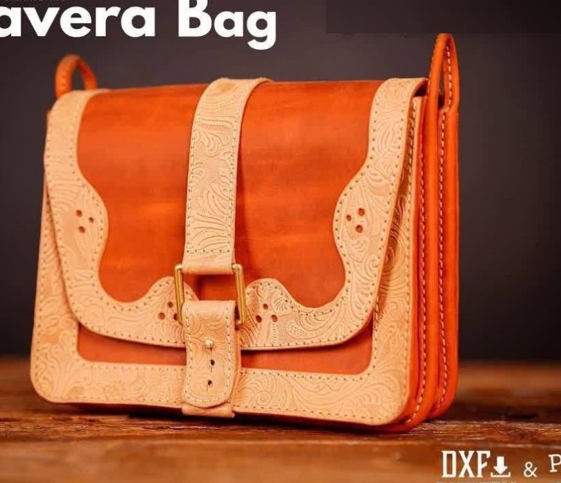 Кожаной женской сумки — leather pattern PDF
