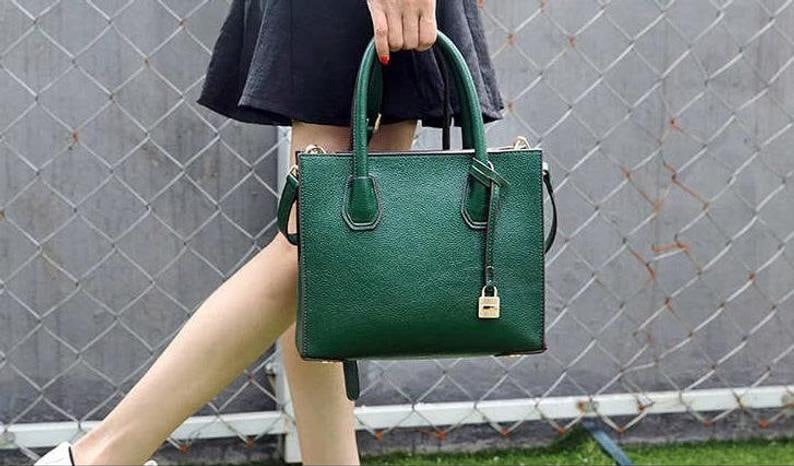 Выкройка кожаной женской сумочки по мотивам MICHAEL KORS MERCER TOTE