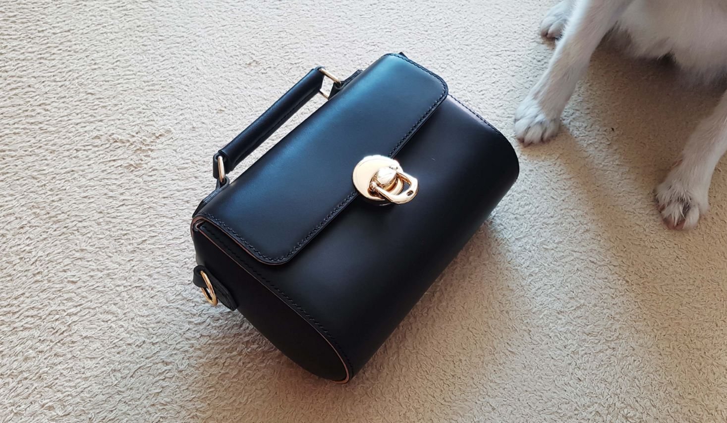 Выкройка небольшая женская кожаная сумочка кросс боди (satchel bag)