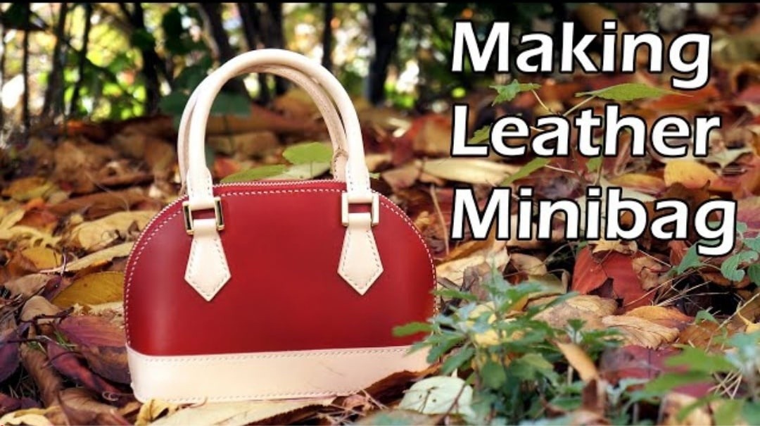 Небольшая женская сумка — leather pattern PDF