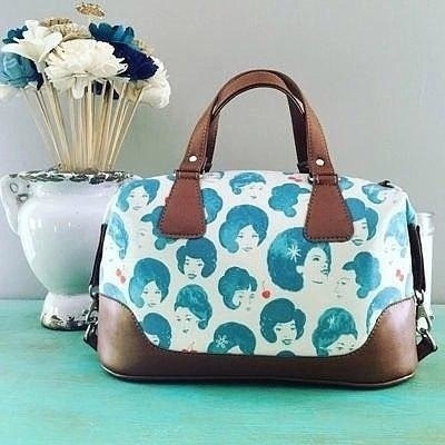 Выкройка тканевая сумка модель Бруклин