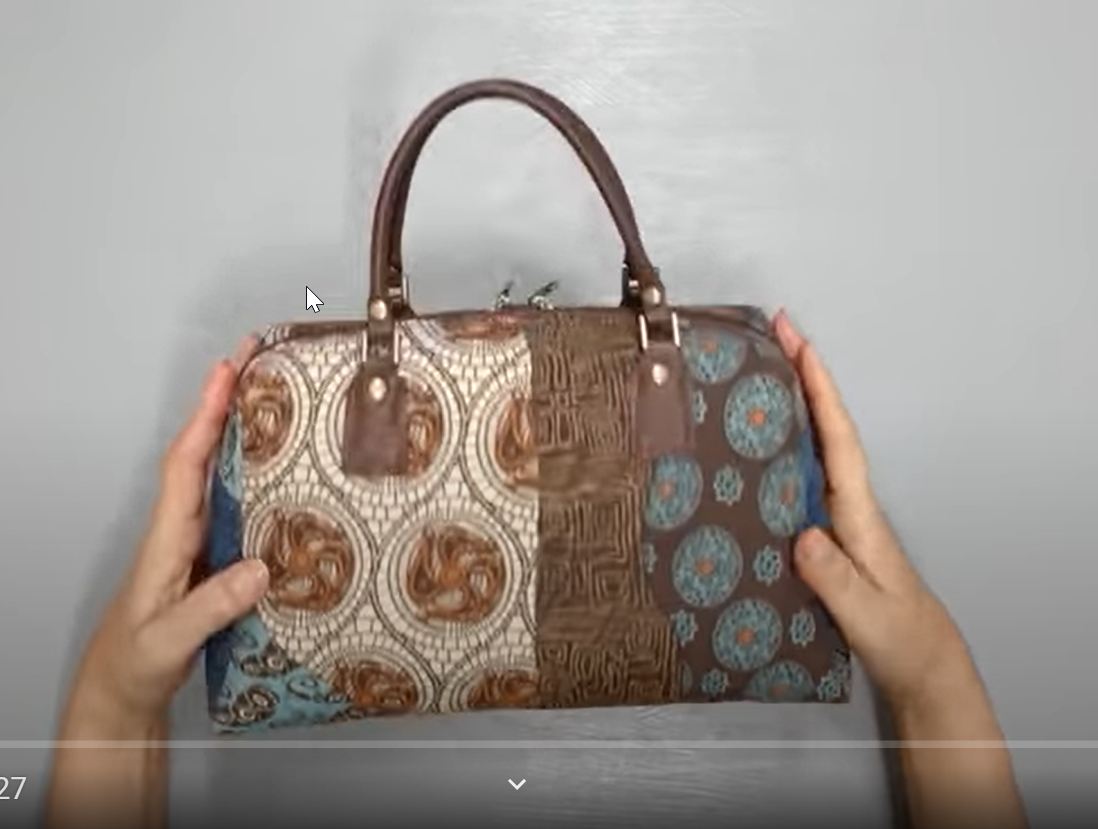 Выкройка тканевая сумка простая сумка-тоут/Tote bag