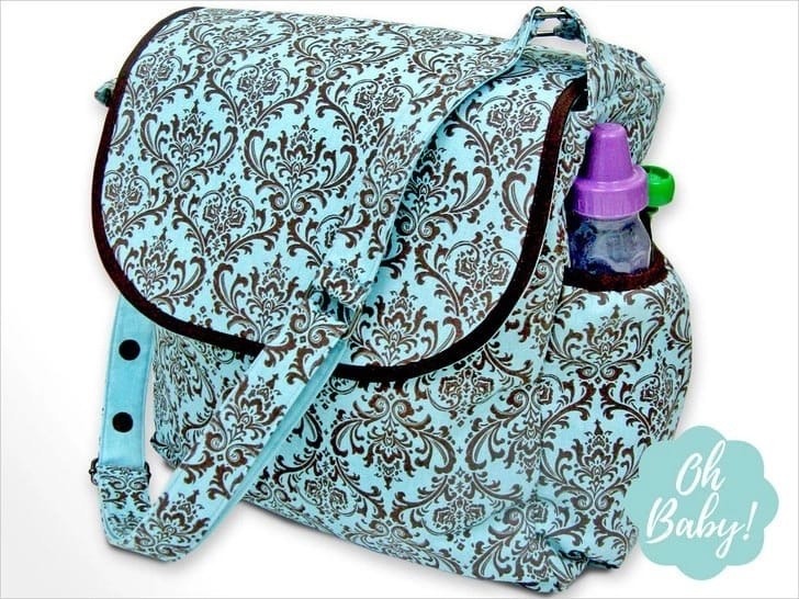 Выкройка тканевая сумка tote для мам