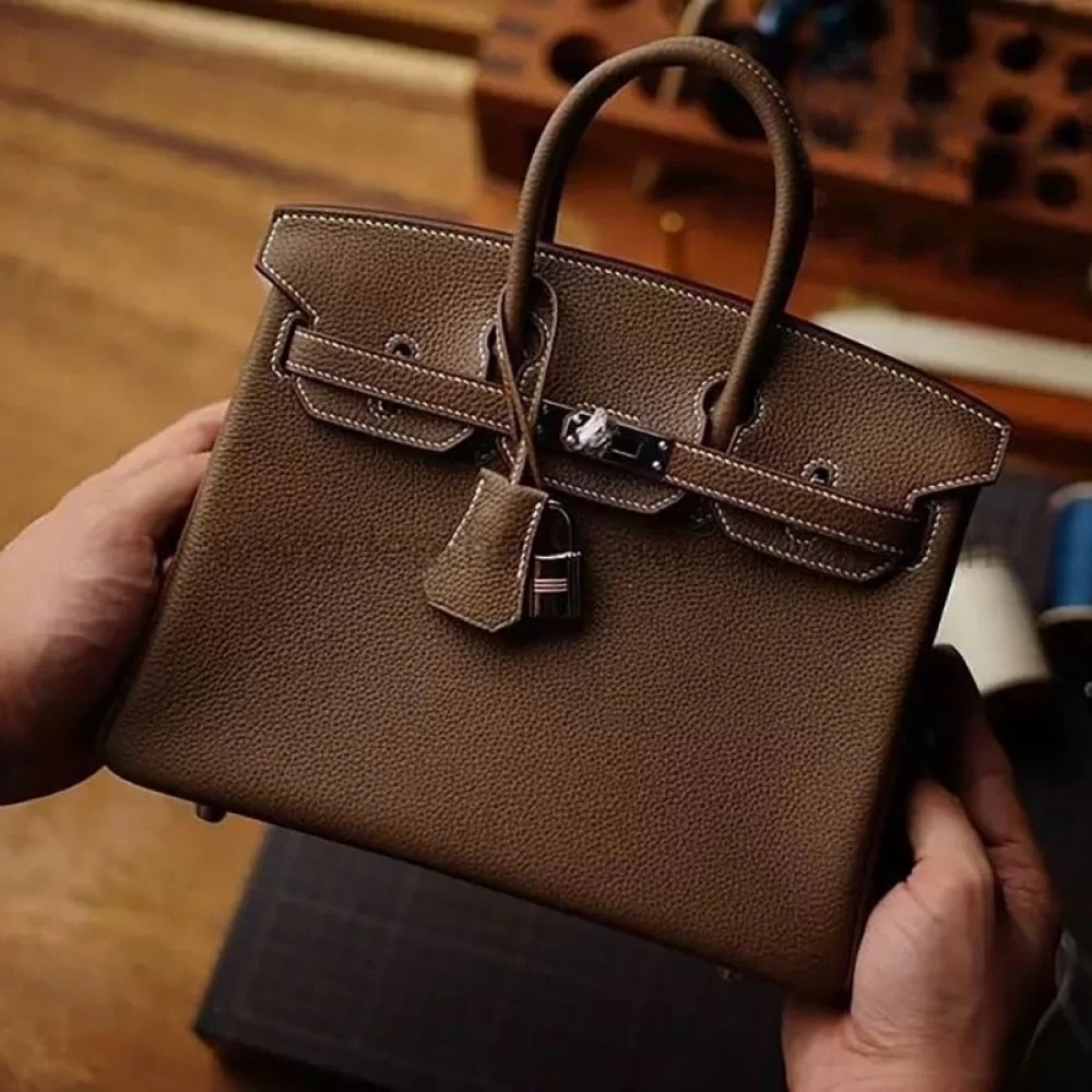 Выкройка женской кожаной сумки по мотивам HERMES Birkin