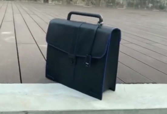 Выкройка кожаный деловой портфель (мессенджер) под документы