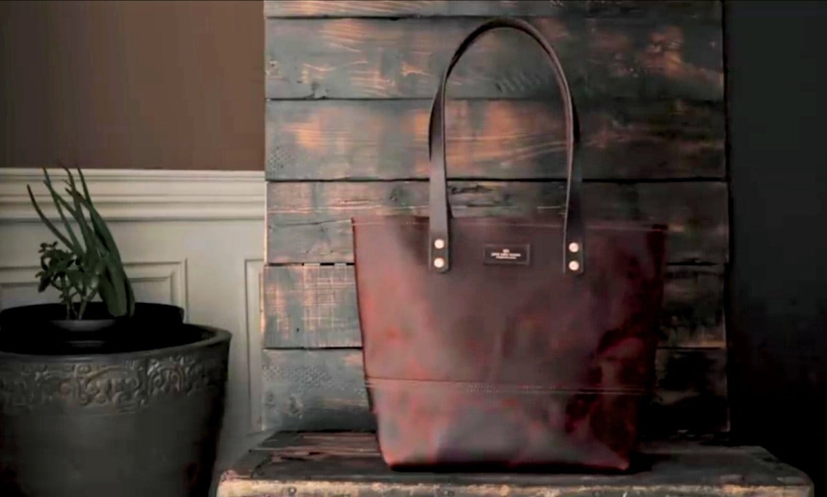 Выкройка кожаная сумка шоппер Tote bag