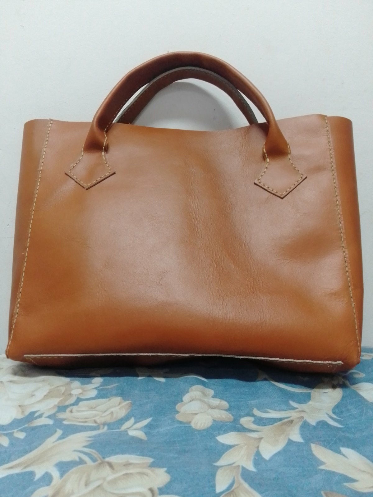 Выкройка кожаная сумка Tote bag