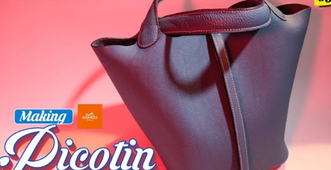 Выкройка для пошива: кожаная женская сумка Tote bag
